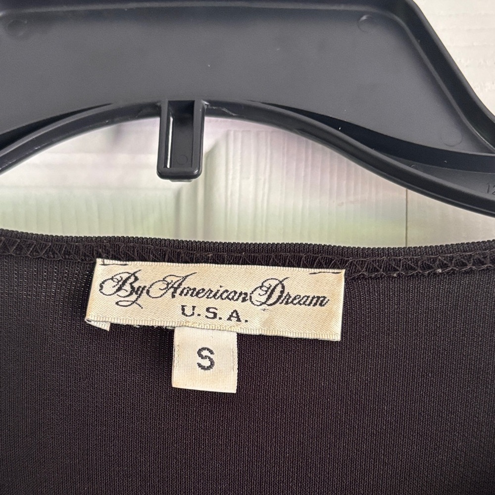 American Dream Black Knit Top - Picture 2 of 5